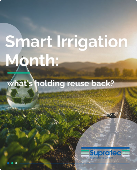 Smart Irrigation Month:what's holding reuse back?