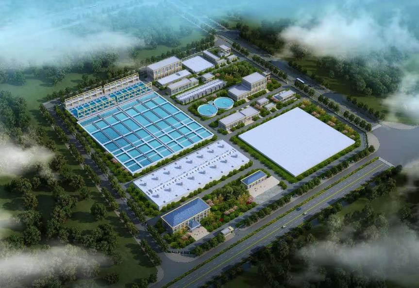 Shanton textile printing and dyeing sewage treatment plant Shantou China