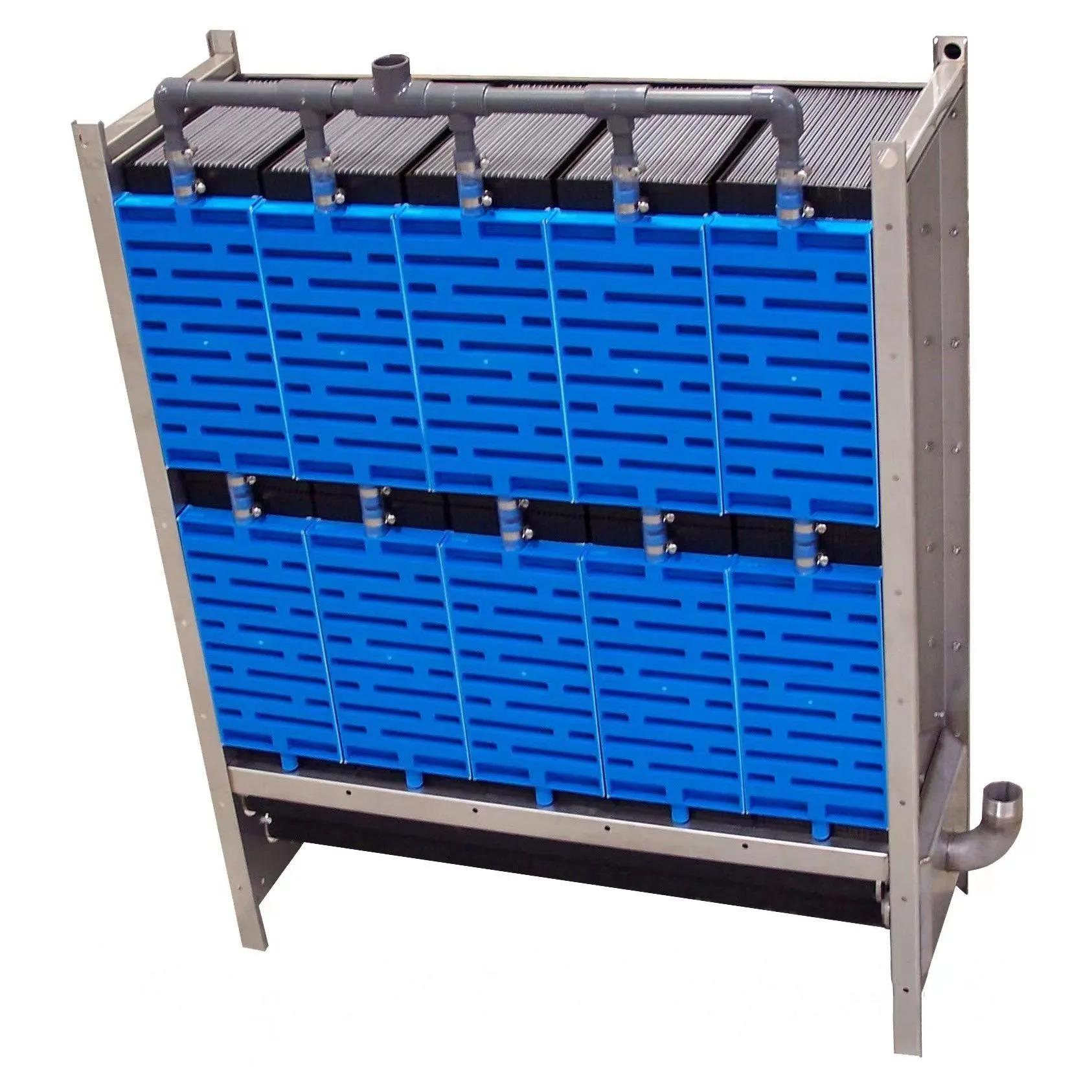 MicroClear flat sheet membrane cassette side view